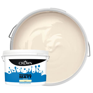 Crown Matt Emulsion Paint - Magnolia - 10L