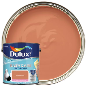 Dulux Easycare Bathroom Softsheen Emulsion Paint- Frosted Papaya - 2.5L
