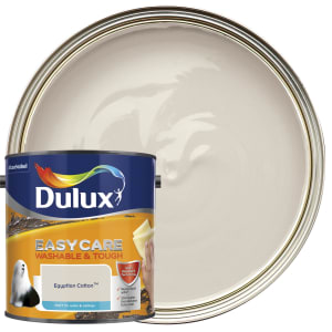 Dulux Easycare Washable & Tough Matt Emulsion Paint - Egyptian Cotton - 2.5L