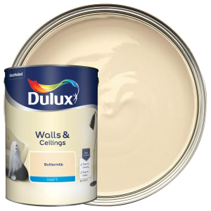 Dulux Matt Emulsion Paint - Buttermilk - 5L