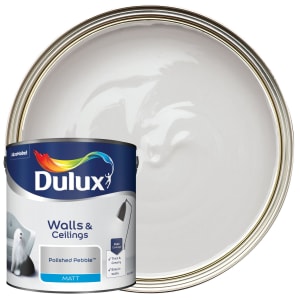 Dulux Matt Emulsion Paint - Polished Pebble - 2.5L
