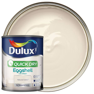 Dulux Quick Dry Eggshell Paint - Natural Calico - 750ml