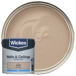 Wickes Vinyl Matt Emulsion Paint - Butterscotch No.440 - 2.5L