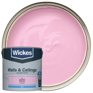 Wickes Vinyl Matt Emulsion Paint - Fairytale No.620 - 2.5L