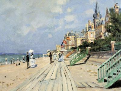 Beach at Trouville - Giclee Print, 16x12 Beach at Trouville - Giclee Print, 16x12
