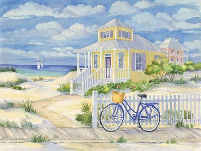 Beach Cruiser Cottage II - Wall Art Print, 16x12 Beach Cruiser Cottage II - Wall Art Print, 16x12