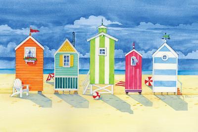 Brighton Huts - Wall Art Print, 18x12