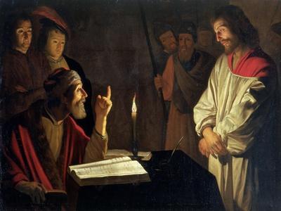 Christ Before Caiaphas - Giclee Print, 16x12