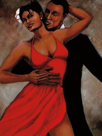 Fantasy in Red - Wall Art Print, 12x16