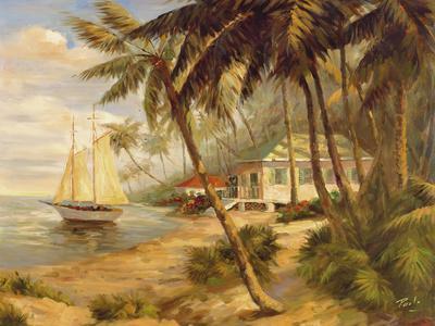 Key West Hideaway - Premium Giclee Print, 16x12