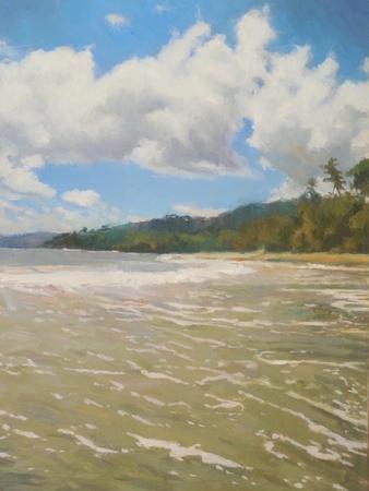 Morning Rush, 2016, oil on board - Giclee Print, 12x16 Morning Rush, 2016, oil on board - Giclee Print, 12x16