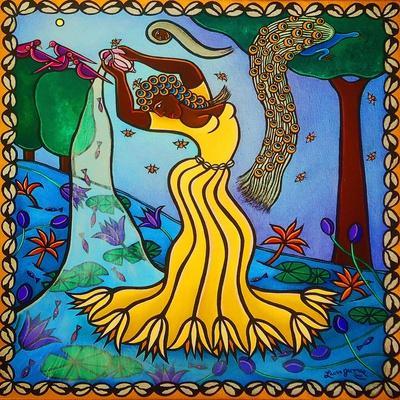 Oshun, 2011 - Giclee Print, 16x16 Oshun, 2011 - Giclee Print, 16x16