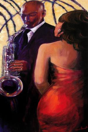 Sax Seduction - Wall Art Print, 12x18 Sax Seduction - Wall Art Print, 12x18