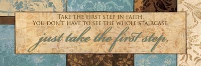 Take the First Step - Wall Art Print, 24x8 Take the First Step - Wall Art Print, 24x8