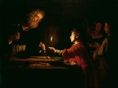 The Childhood of Christ, circa 1620 - Giclee Print, 16x12