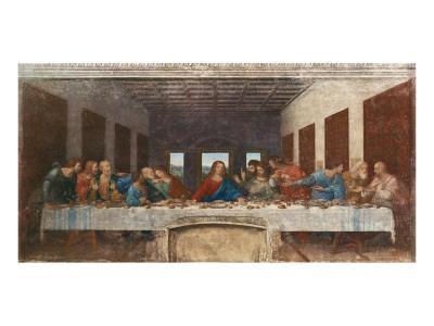 The Last Supper, c.1498 - Premium Giclee Print, 32x24