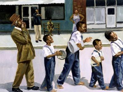 The Marching Band, 2000 - Giclee Print, 16x12 The Marching Band, 2000 - Giclee Print, 16x12