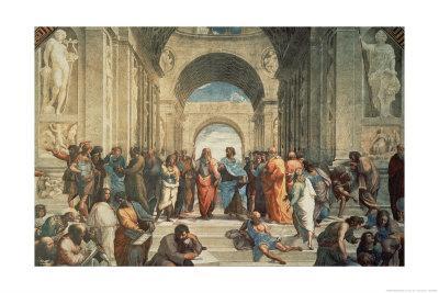 The School of Athens, c.1511 (detail) - Wall Art Print, 36x24 The School of Athens, c.1511 (detail) - Wall Art Print, 36x24