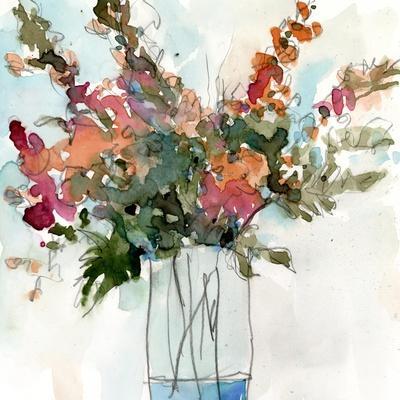 Water Garden Still Life I - Wall Art Print, 16x16